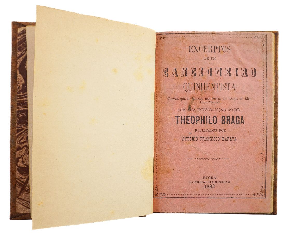 Excerptos de um cancioneiro quinhentista (1883)