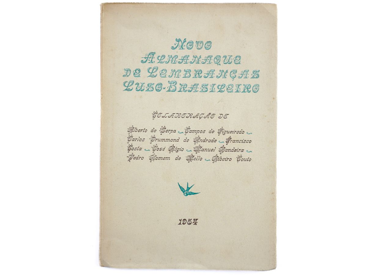 Novo Almanaque de Lembranças Luso-Brasileiro – com dedicatória de José Régio