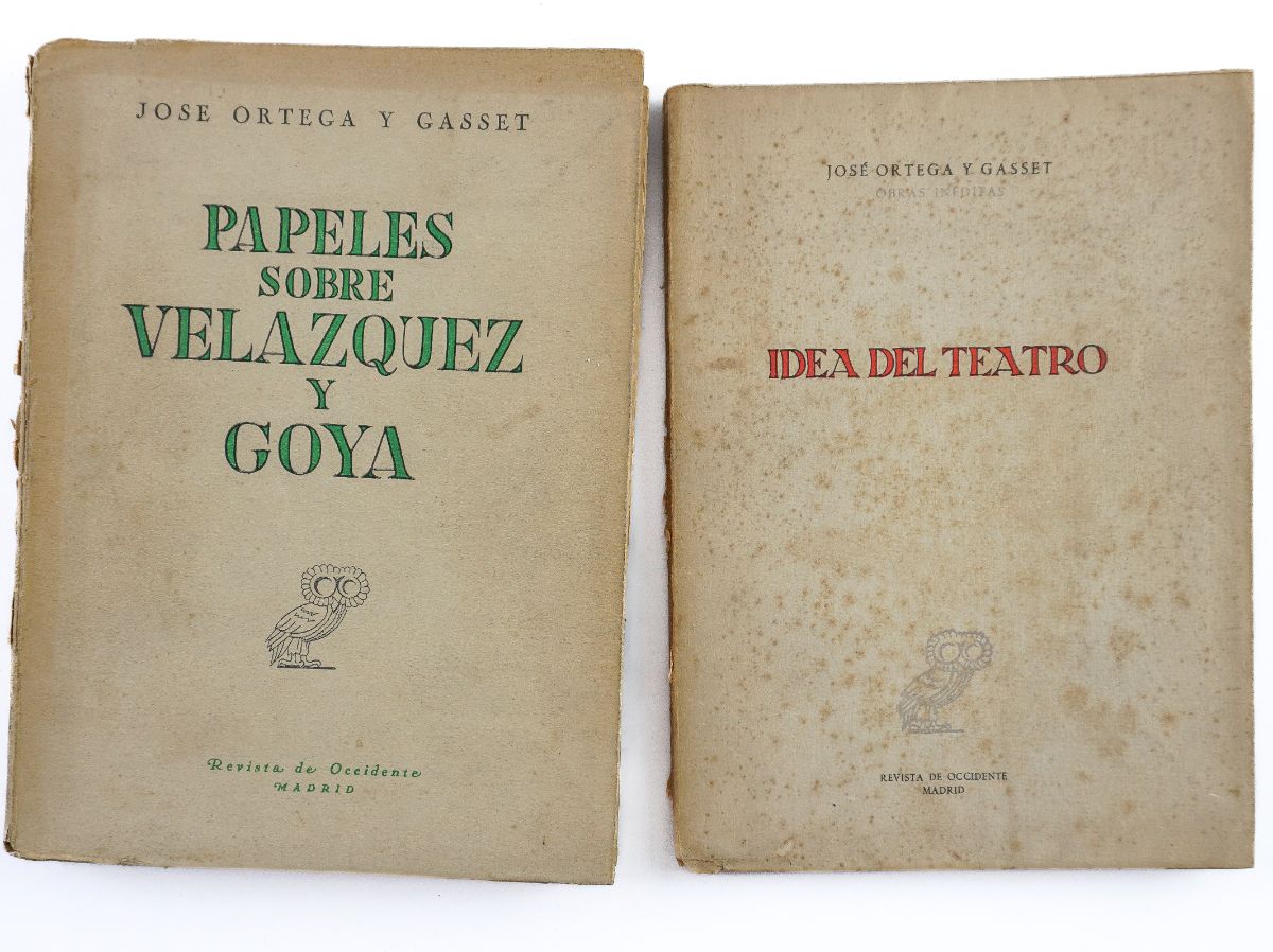 José Ortega Y Gasset – Primeiras edições