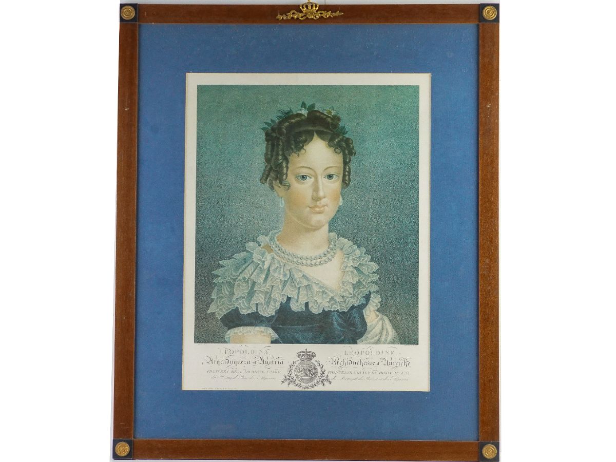 D. Pedro de Alcântara/Leopoldina Arquiduqueza da Áustria