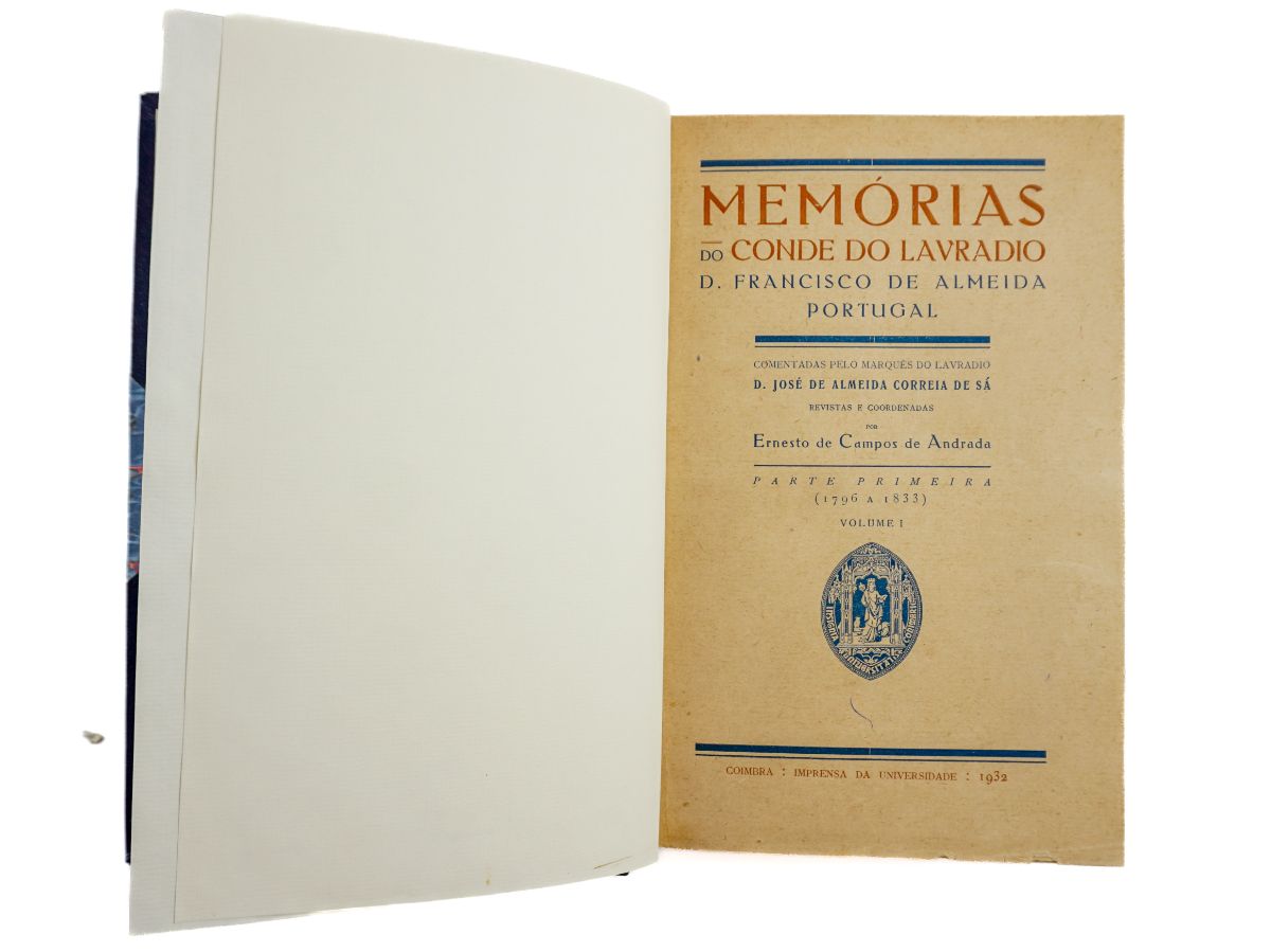 Memórias do Conde do Lavradio.