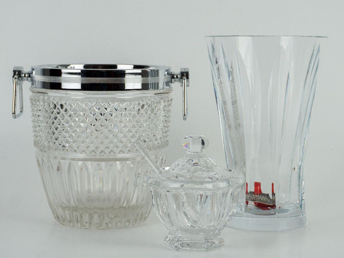 3 Peças em cristal