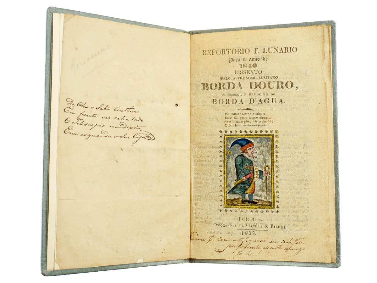 Reportorio e Lunario para o anno de 1840 (1839)