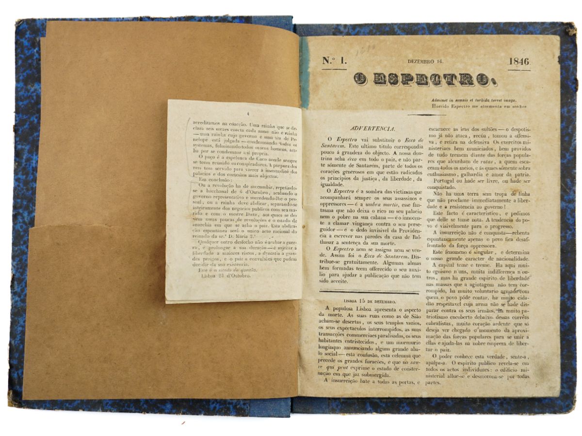 O Espectro – primeira edição (1846)