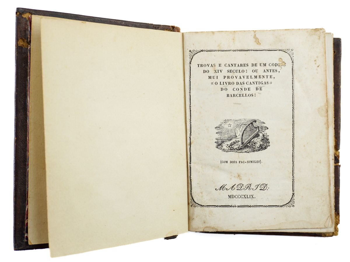 Trovas e cantares de um codice do XIV seculo 