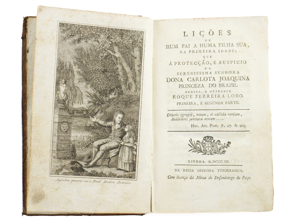 Lições de hum pai a huma filha sua na primeira idade (1803)