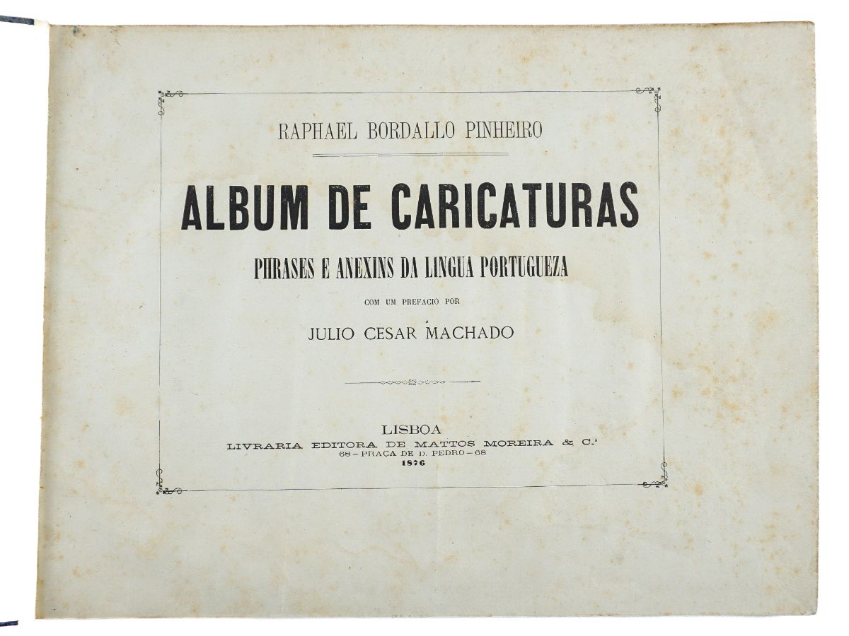 Rafael Bordalo Pinheiro – Álbum de Caricaturas (1876)