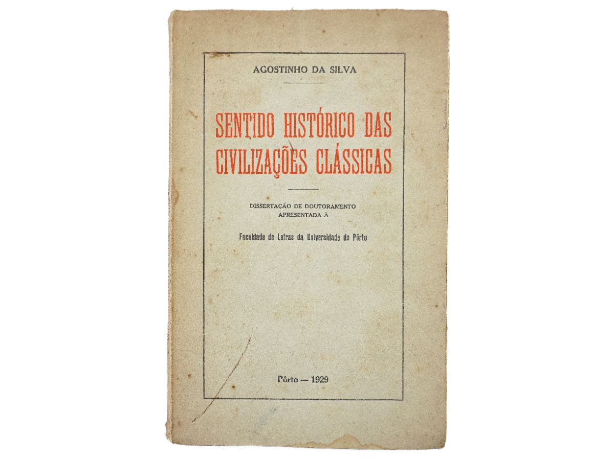 Agostinho da Silva – Primeiro livro do autor