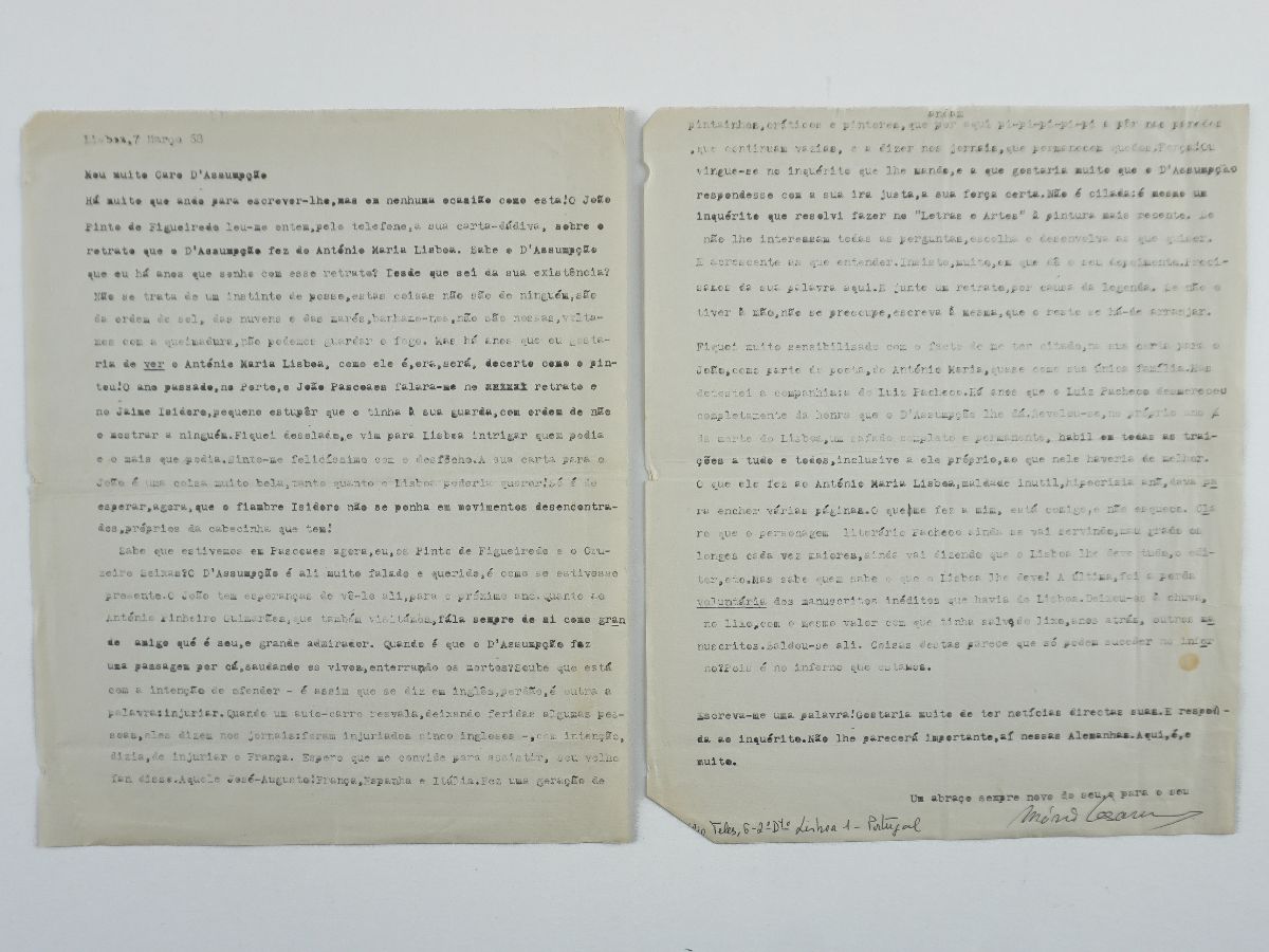 Mario Cesariny – D'Assumpção