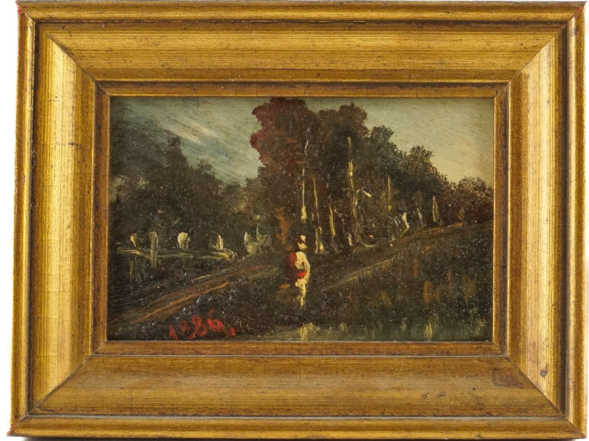 Paisagem com figura