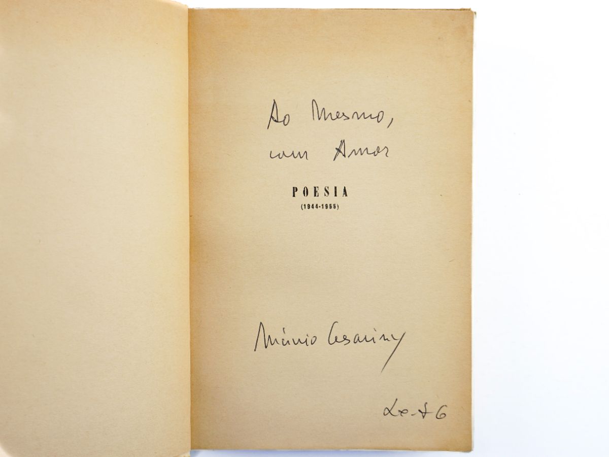 Mário Cesariny – com dedicatória 