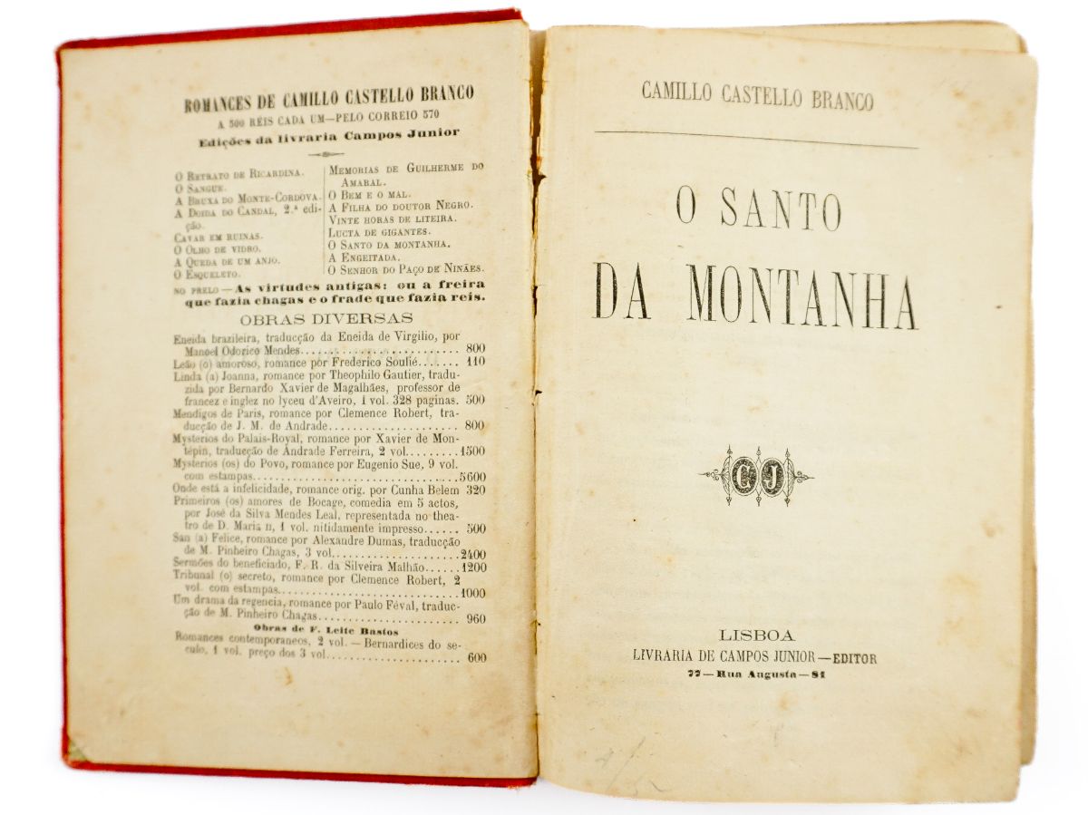 ​Camilo Castelo Branco (1866)