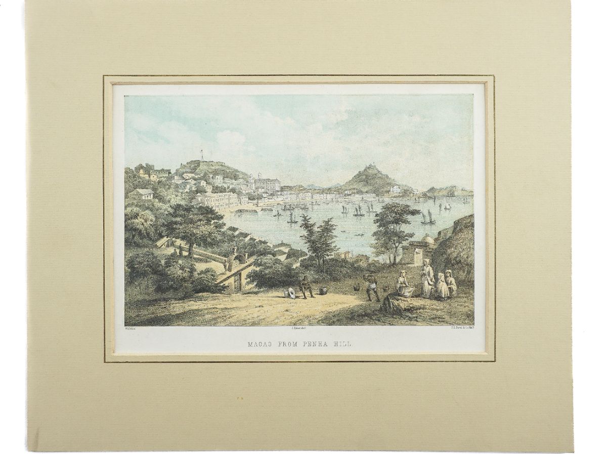 Macau from Penha Hill (1857)