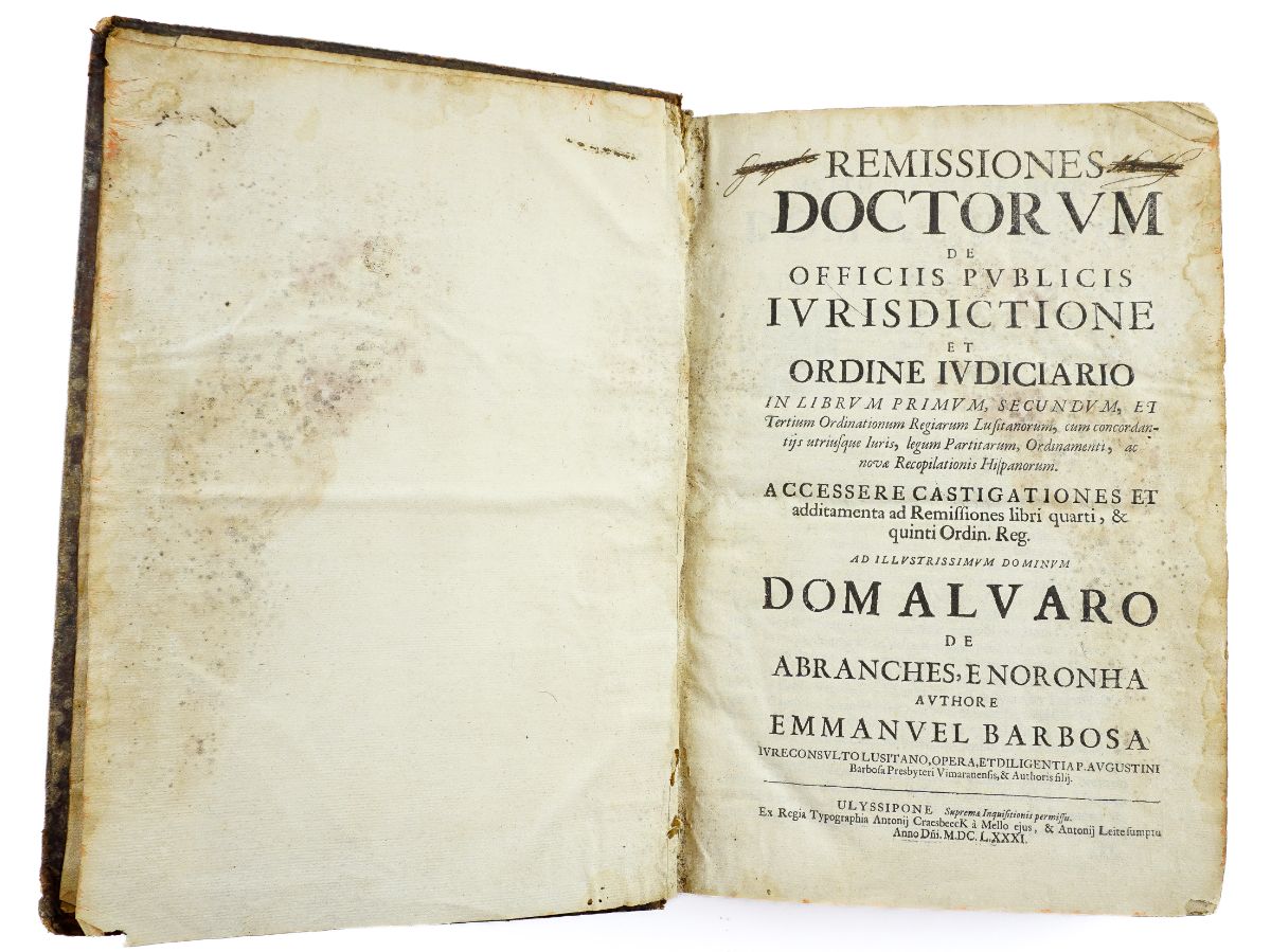 Remissiones doctorum de officiis publicis jurisdictione et ordine judiciario.. (1681)