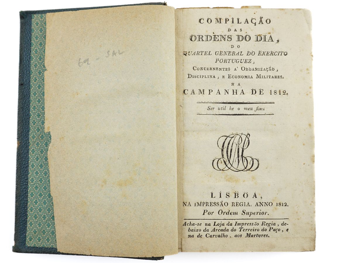 Compilação das Ordens do Dia do Quartel General do Exercito Portuguez (1812)