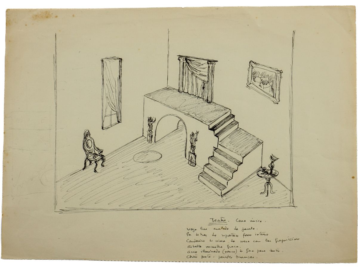 António Pedro – desenho e manuscrito