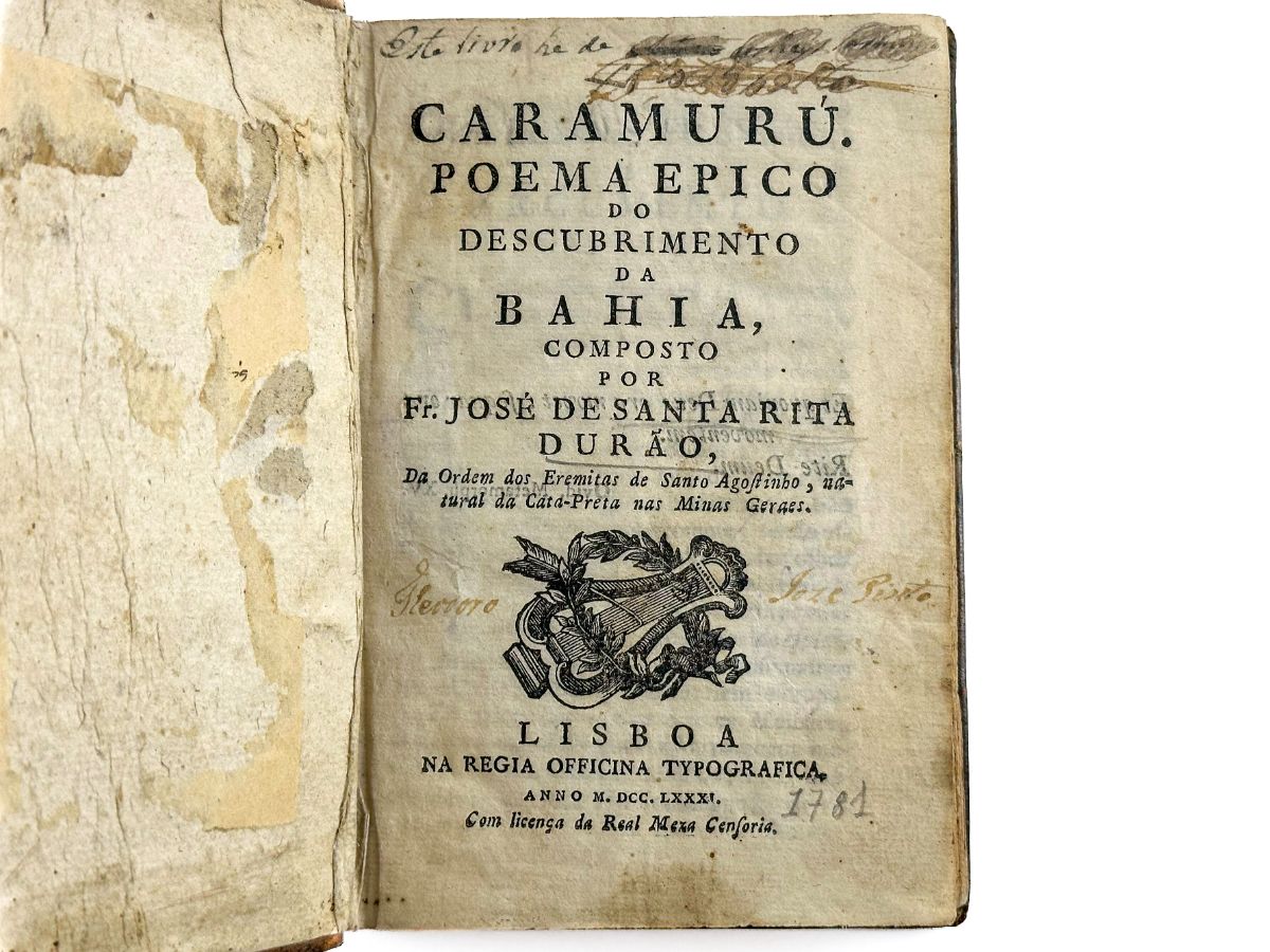 Caramurú – Poema Epico do Descobrimento da Bahia (1781)
