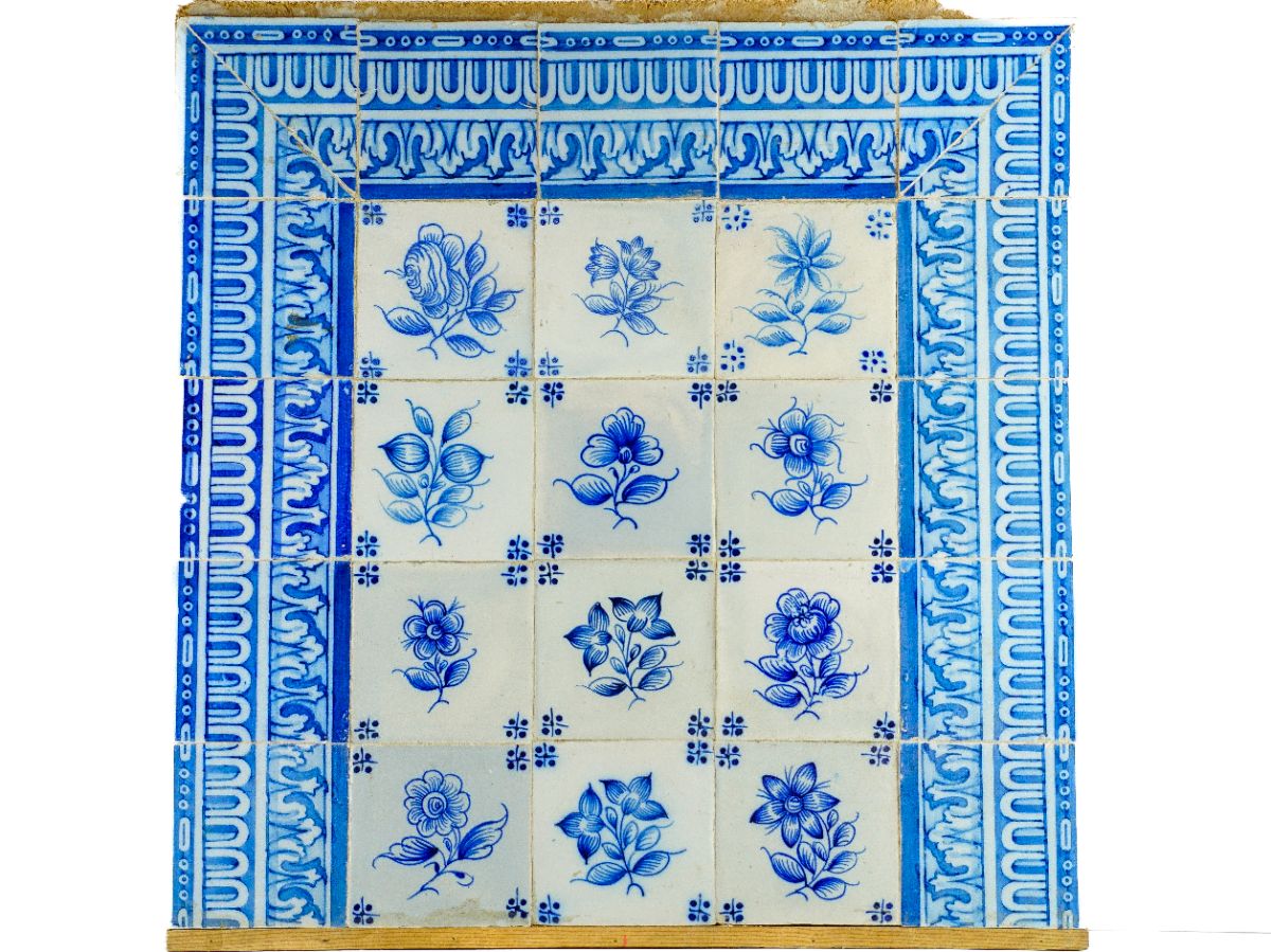 Dois painéis de Azulejos