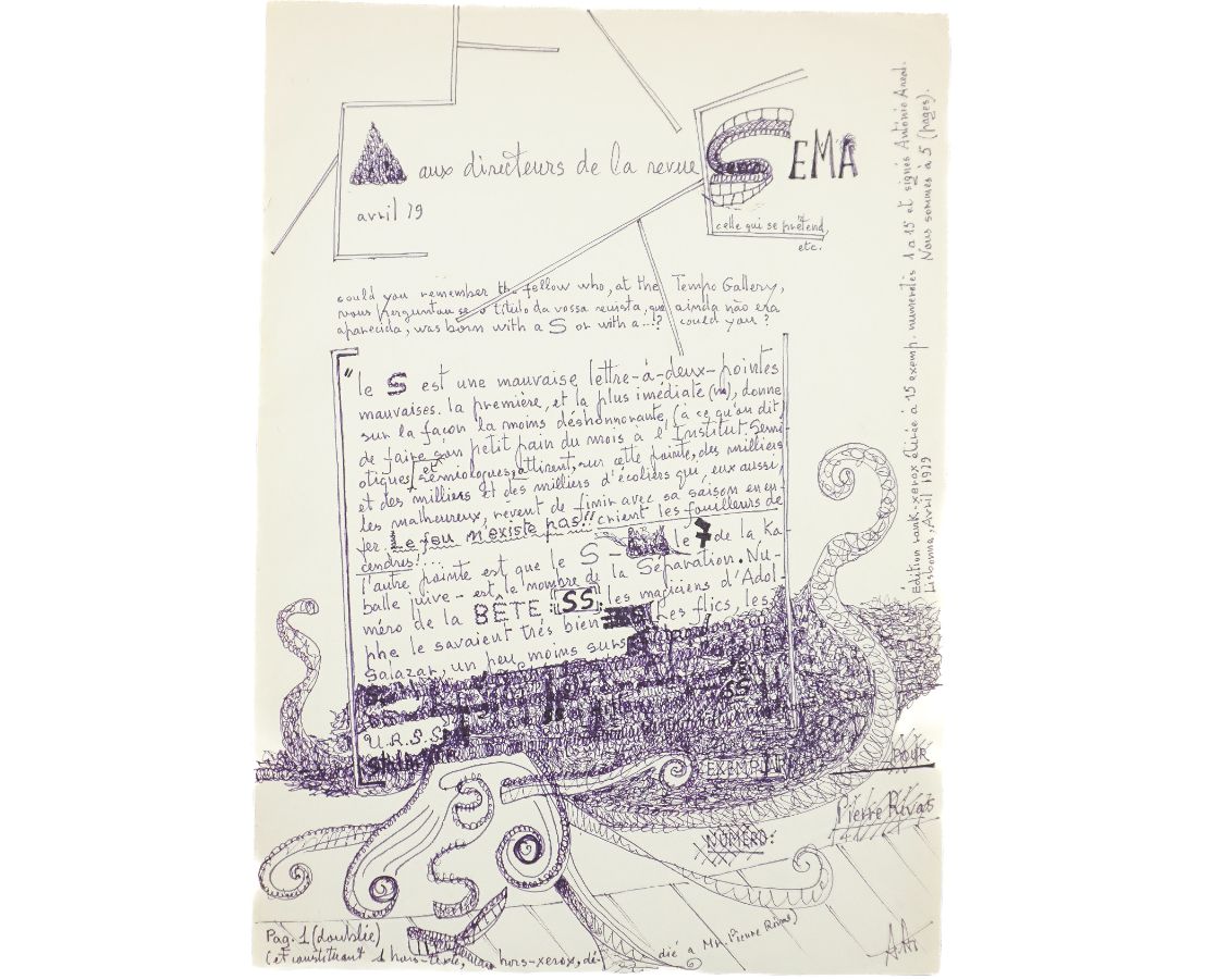 Mário Cesariny e António Areal – original