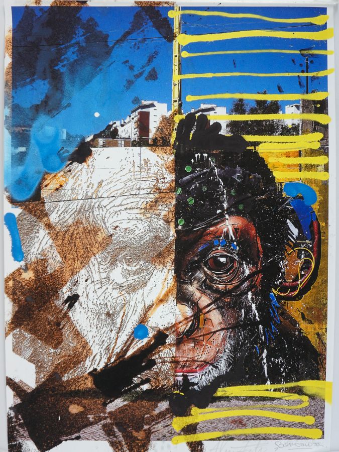 Vhils/Bordalo II