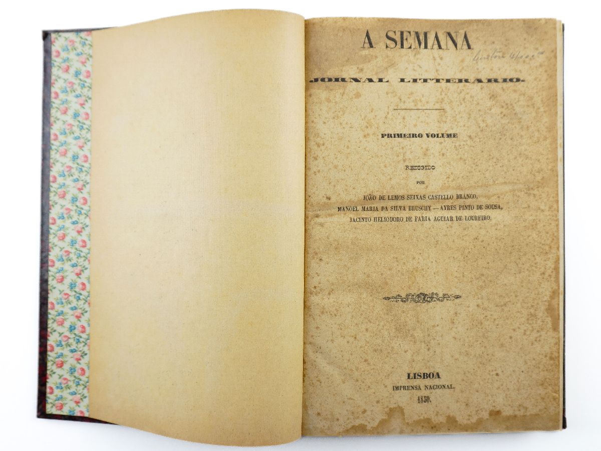 A semana : jornal litterario e instructivo (1950-1952)