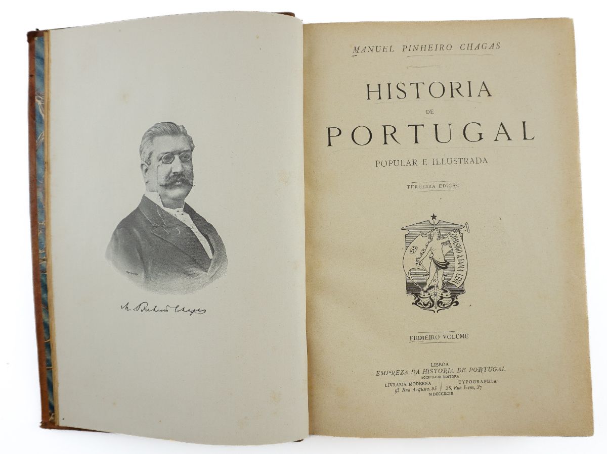 Pinheiro Chagas – História de Portugal. (1899-1907)
