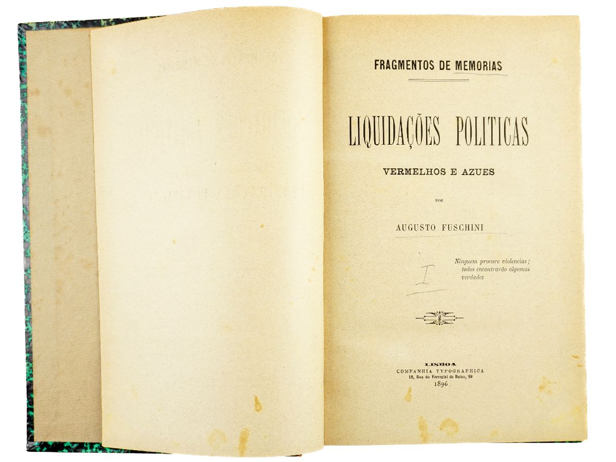 Augusto Fuschini - Fragmentos de Memórias (1886-1899)