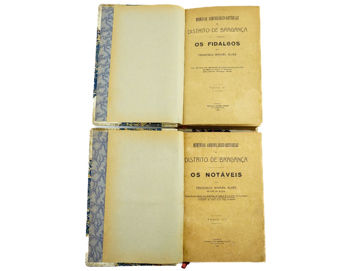 Memórias Arqueológicas- Histórica de Distrito de Bragança – Os Fidalgos e os Notáveis