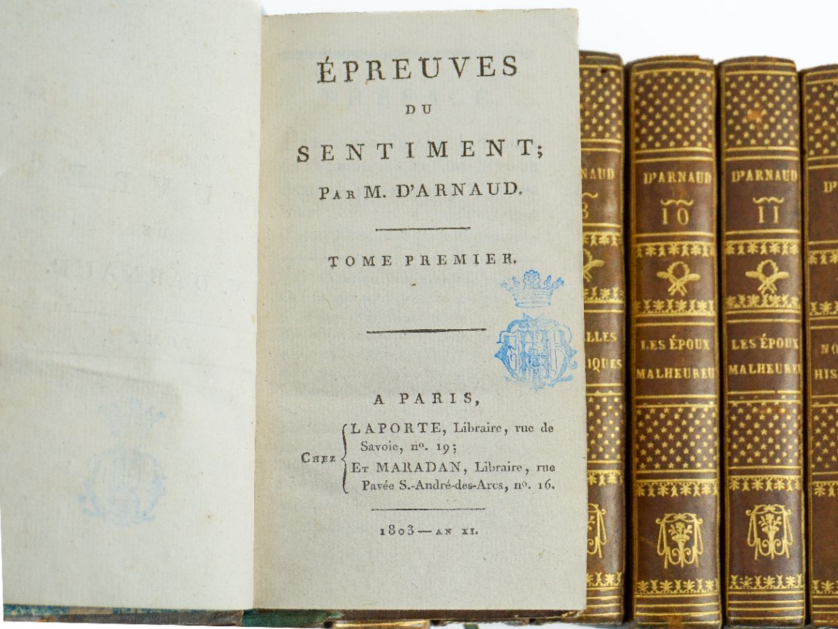 Épreuves du Sentiment, 11 vols.
