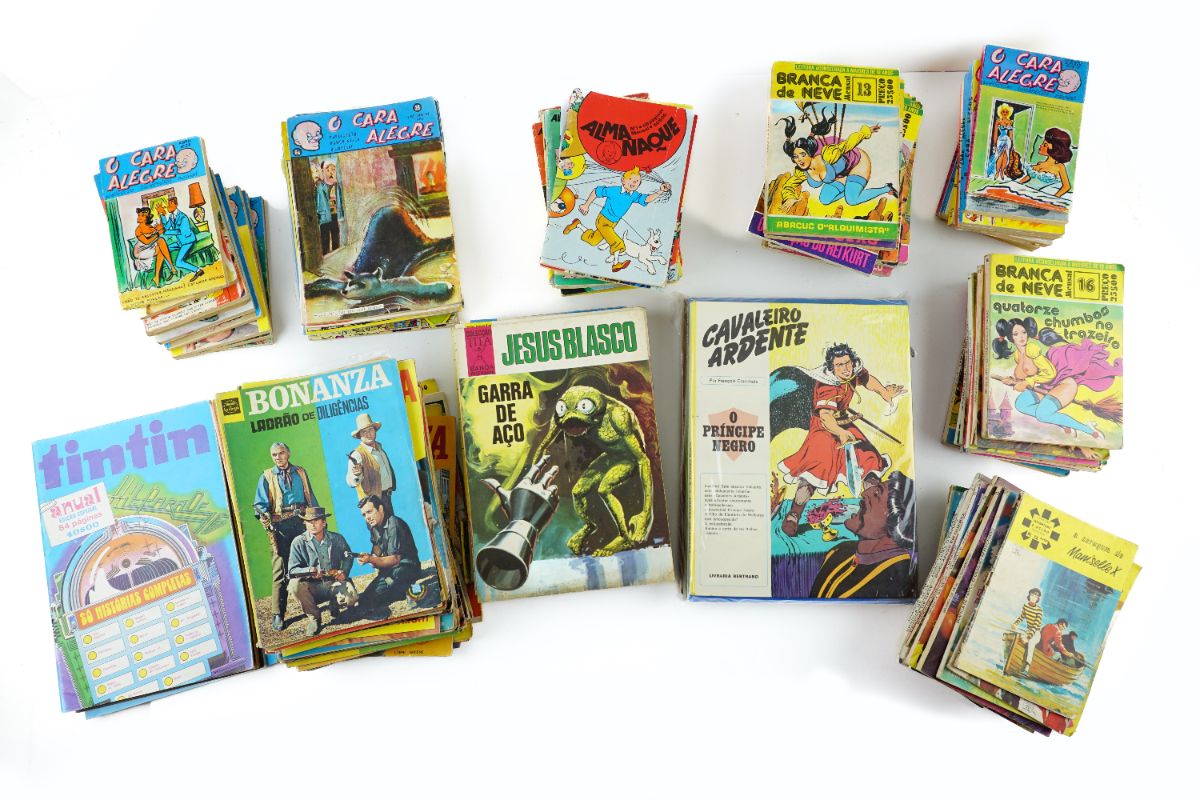 Lote de revistas de banda desenhada dos anos 70/80