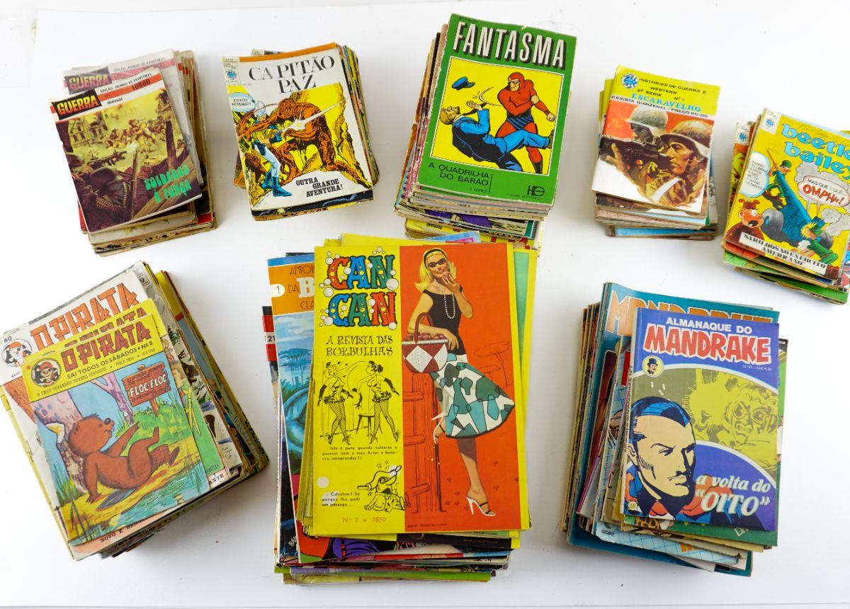 Lote de revistas de banda desenhada