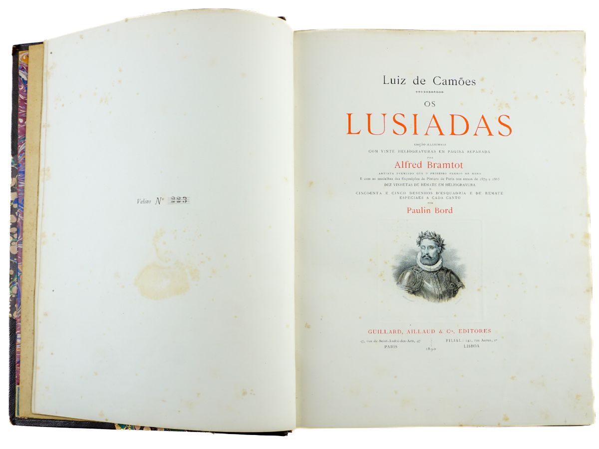 Luiz de Camões – Os Lusíadas (1890)