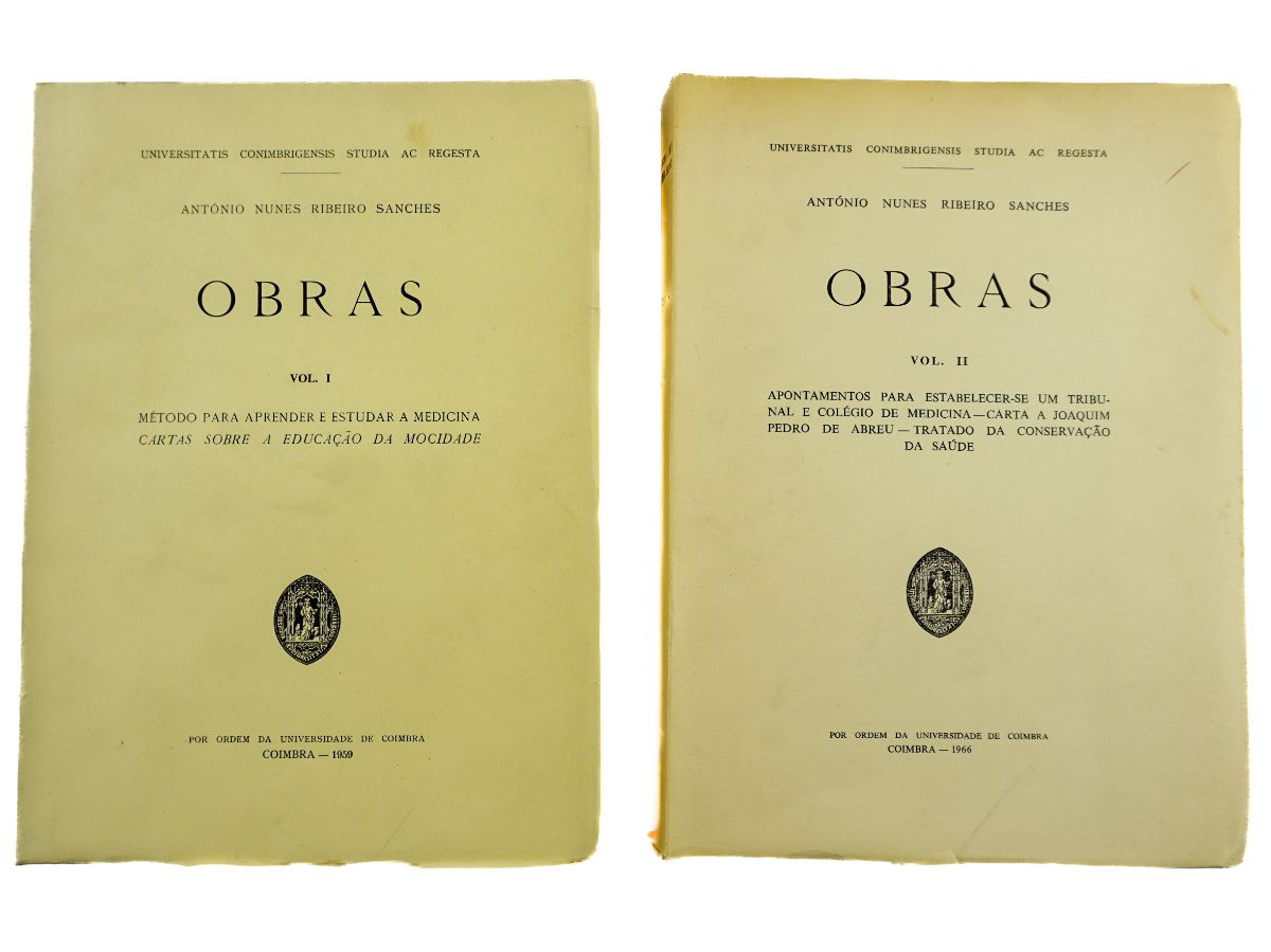 Obras de Ribeiro Sanches