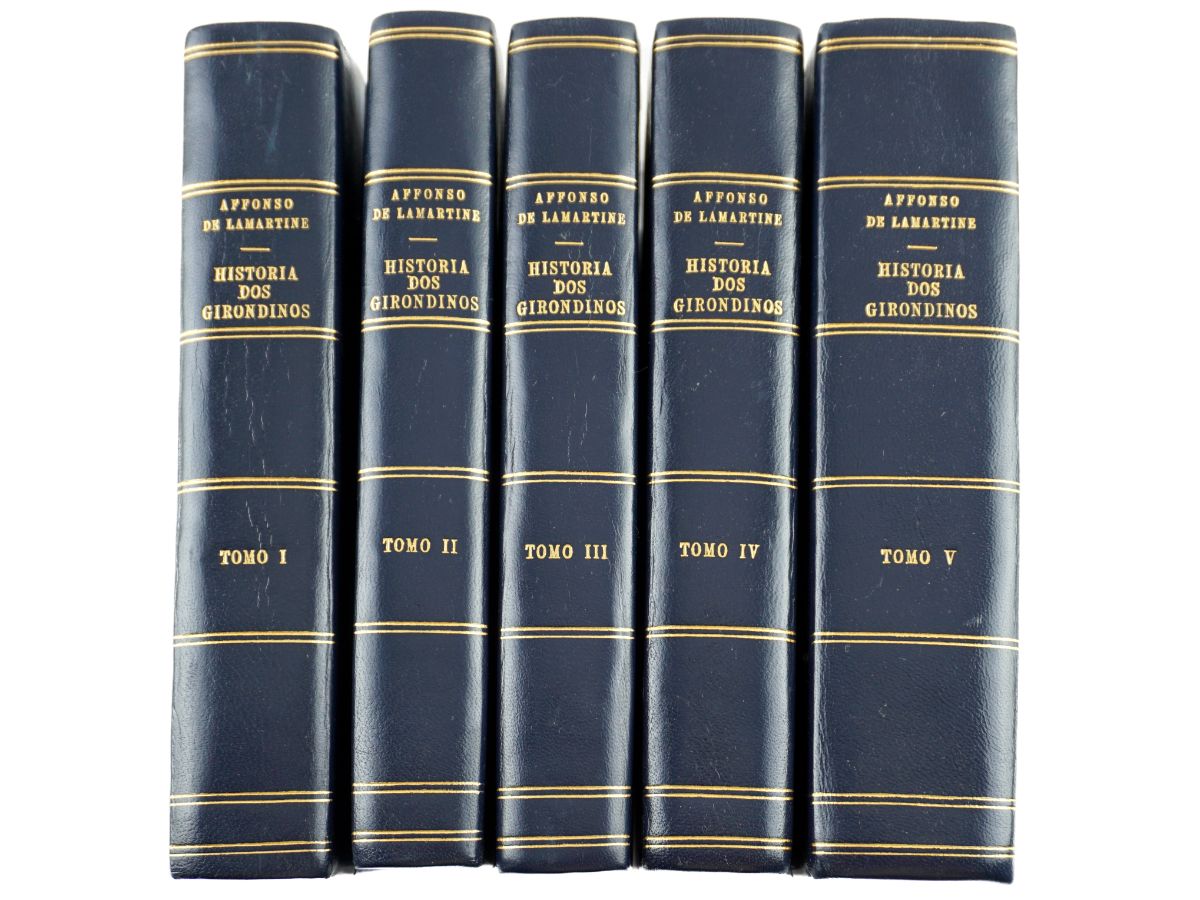 Lamartine – Historia dos Girondinos (1852)