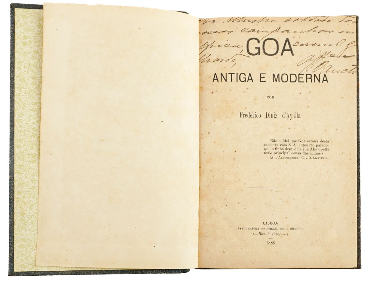 Goa Antiga e Moderna (1888)