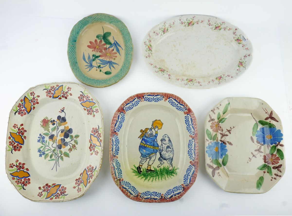 5 Travessas diversas