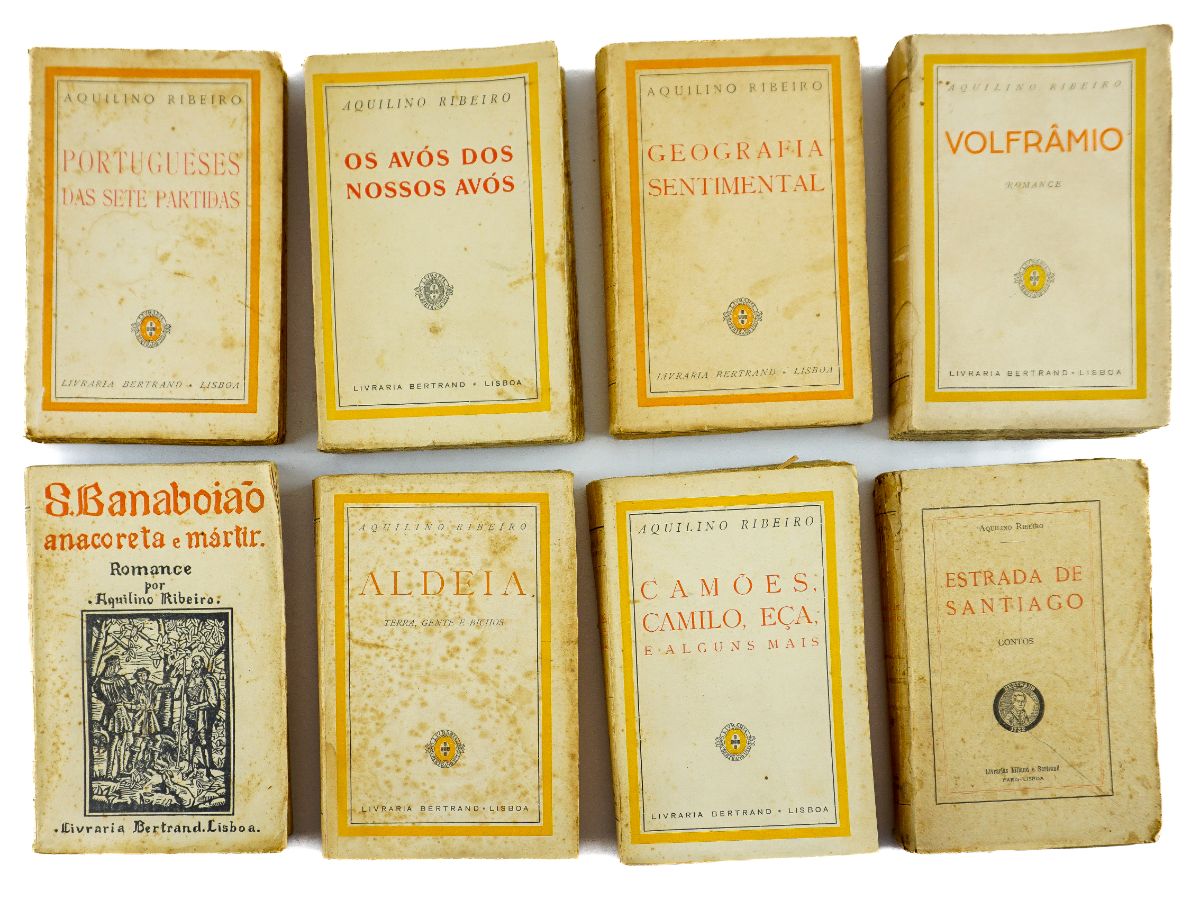 Aquilino Ribeiro – Primeiras edições