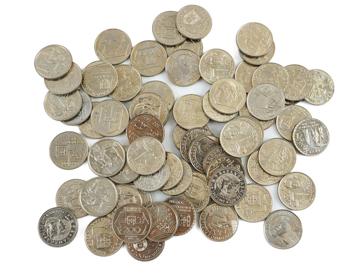 Conjunto de 75 moedas