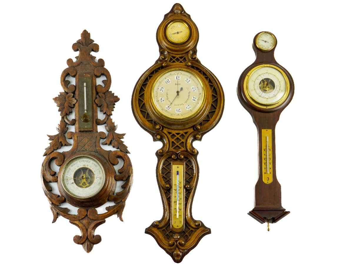 3 Barómetros de parede