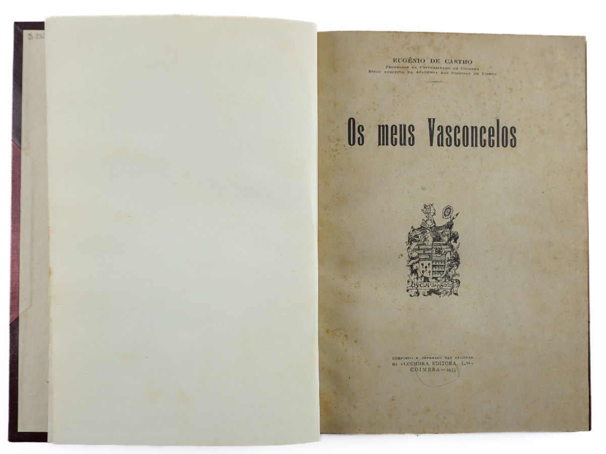 Eugénio de Castro – Os Meus Vasconcelos