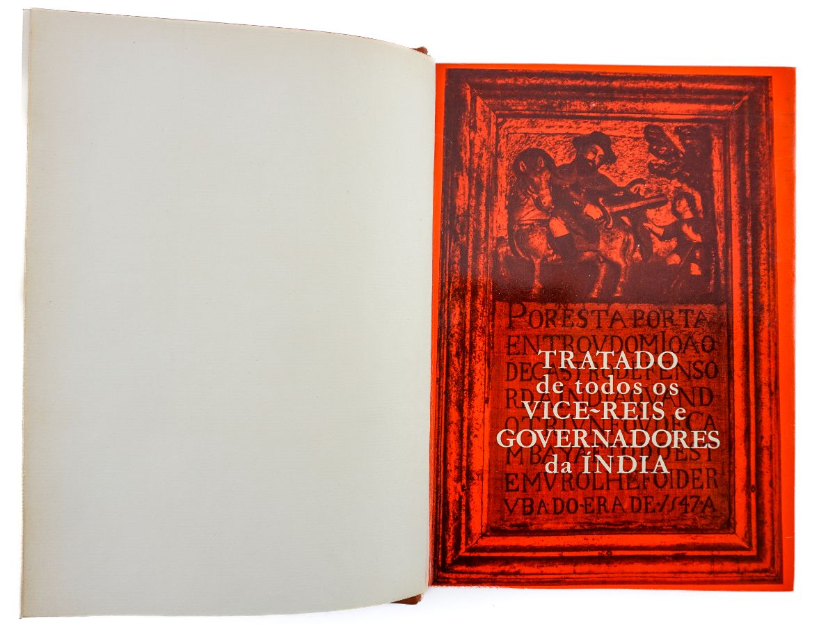 Tratado de todos os Vice-Reis e Governadores da India