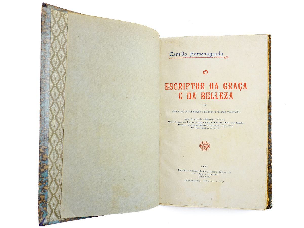 Camilo Homenageado - O Escritor da Graça e da Beleza