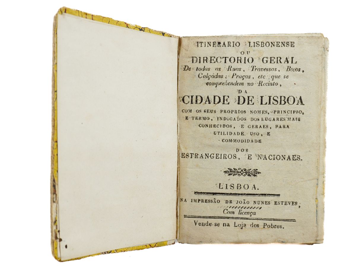 Itinerario Lisbonense (1830/40)