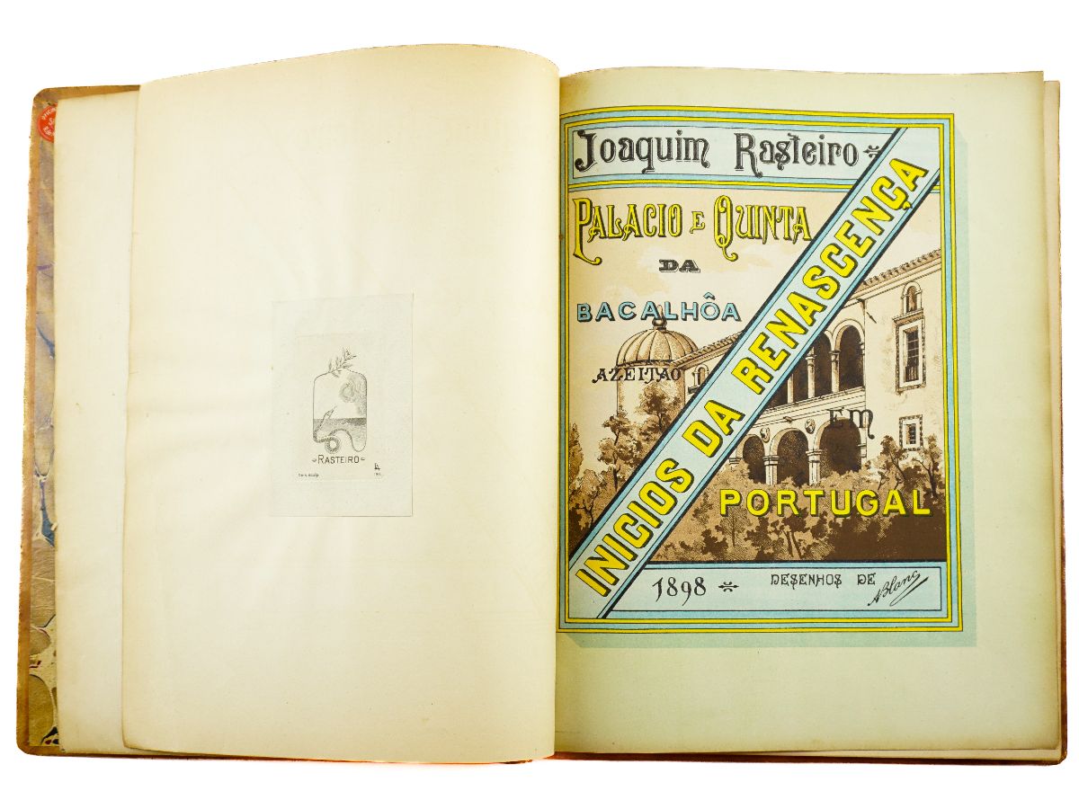 Joaquim Rasteiro – Quinta e Palácio da Bacalhoa em Azeitão (1895-1898)