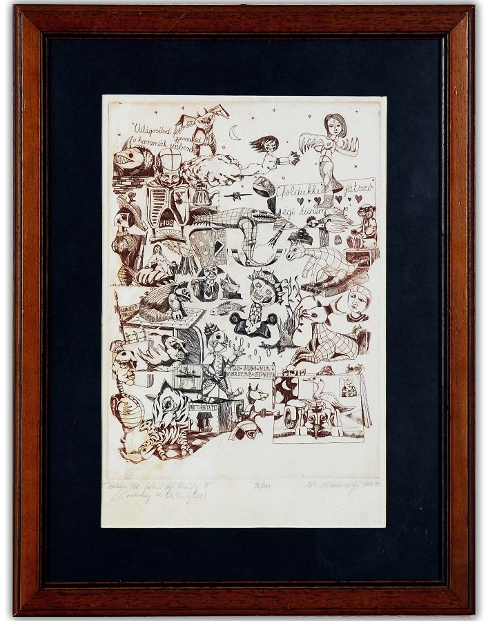Conjunto de desenhos