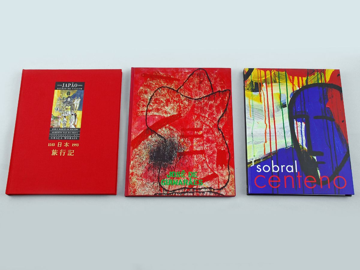 3 Livros de artistas portugueses