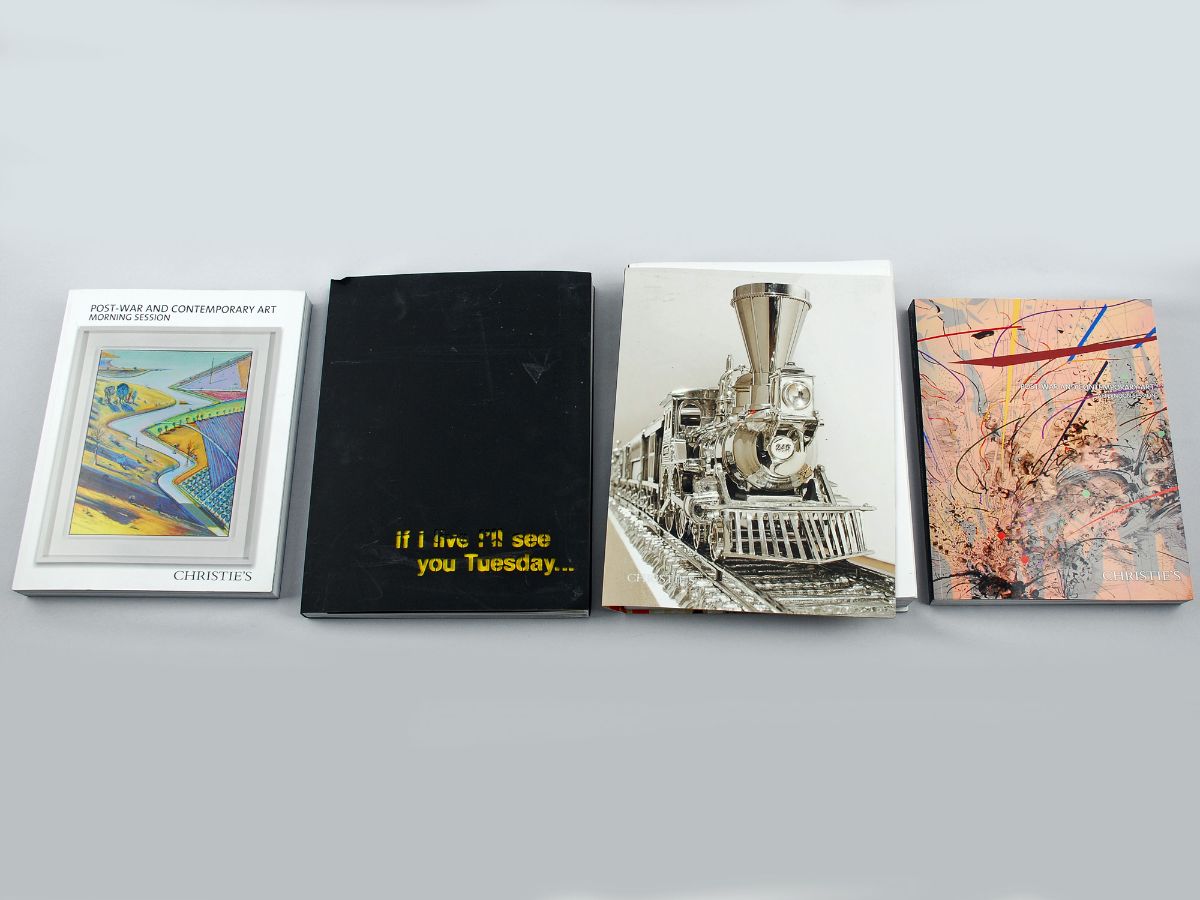 4 Catálogos da Christie's