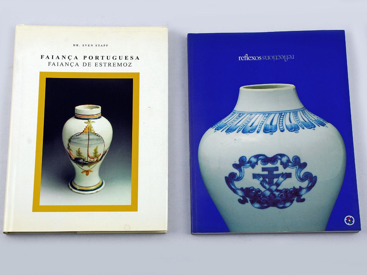 2 Livros sobre Faiança / Porcelana