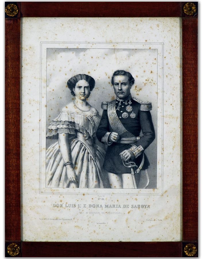 D. Luís e D. Maria de Saboya