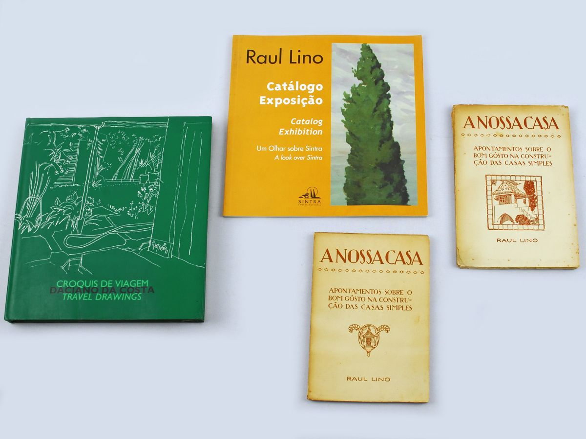 3 Livros do Raúl Lino